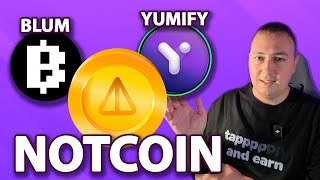 Листинг NOTCOIN! Аналоги и Новинки в Telegram. YesCoin, BLUM, Hamsterdam, ZAVOD, FanTon, TON Walk