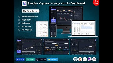 LTR Mini Dark Specie Crypto Admin Responsive Bootstrap 5 Admin Dashboard Template