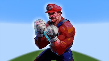 Mario Noob vs Pro vs Hacker vs GOD | Minecraft Pixel Art