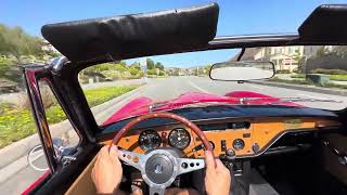 Spirited Driving in a Triumph GT6 Powered Spitfire