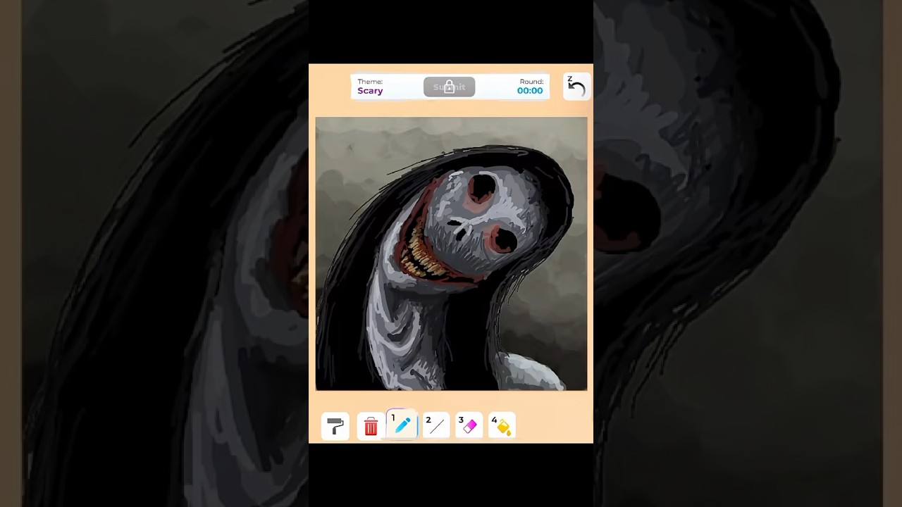 Sleep well! #roblox #speeddraw #creepy #art #drawing #artist #digitalart #scary #horror