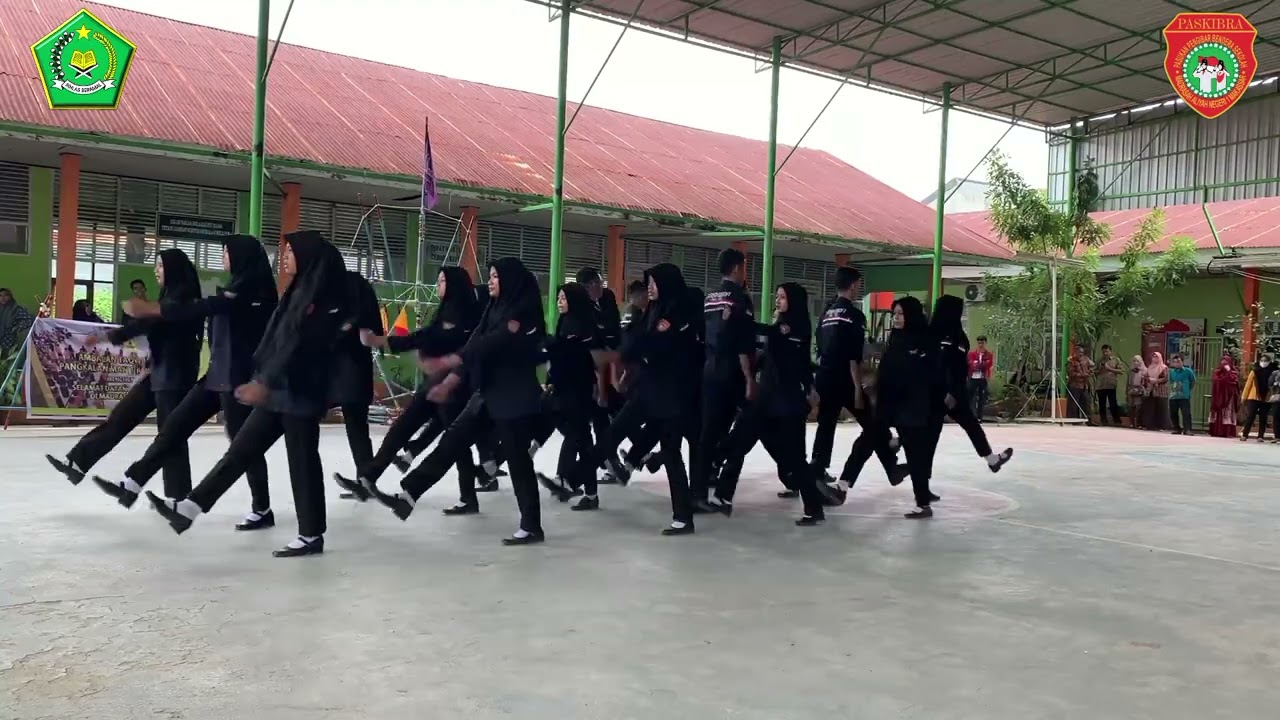 Promosi Organisasi PASKIBRA unit 501 MAN 1 Kota Makassar (MPLS tahun 2022).