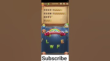 Word Connect Game #1240