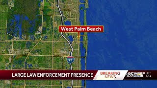 Large police presence at Bak Middle School in West Palm Beach