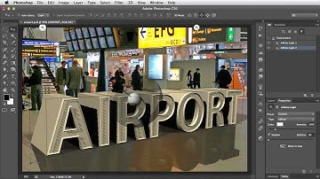 How to Match 3D Ground Planes With a Vanishing Point Using Photoshop CS6 Extended