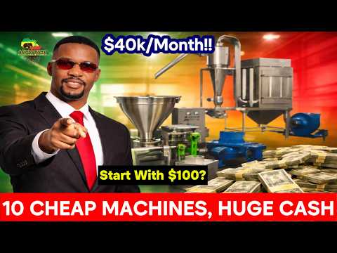 Machines Making Teen Africans MILLIONAIRES Now (Low Cost, High Profit)
