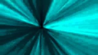 Green Light Rays Motion Background