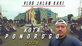 THIS CITY IS VERY PEDESTRIAN FRIENDLY ‼️Ponorogo City Walking Vlog 2026