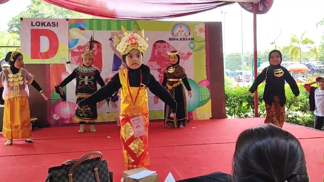 Tari Wonderland Indonesia Anak PAUD/TK (Porseni Ancol 16 Februari 2023)