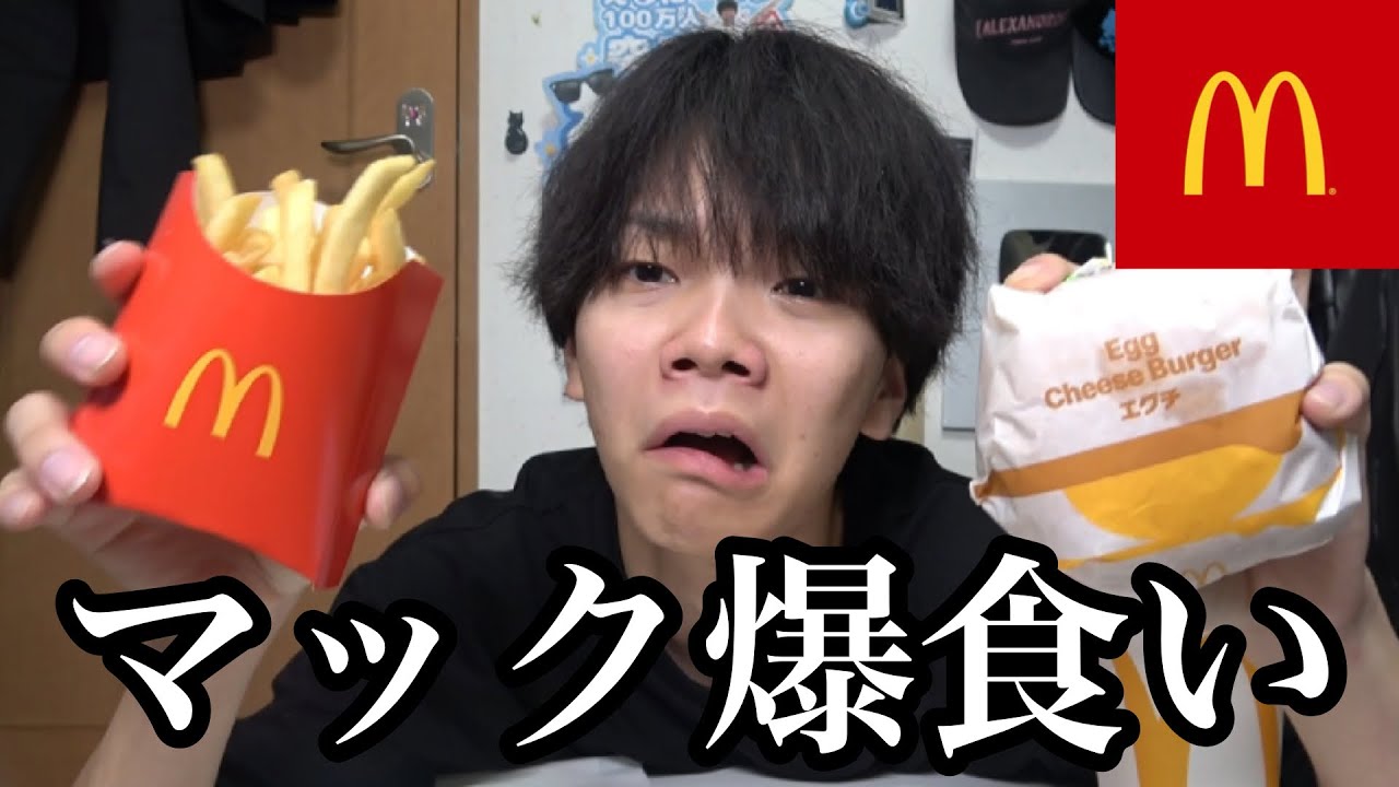 マックのグランドサイズを食べようとしたら販売終了してたので普通にマック食べます