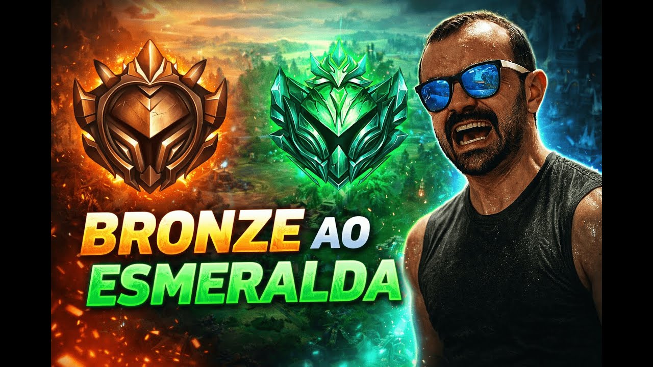 RUMO AO ESMERALDA NA NOVA SEASON | TOP/SUP