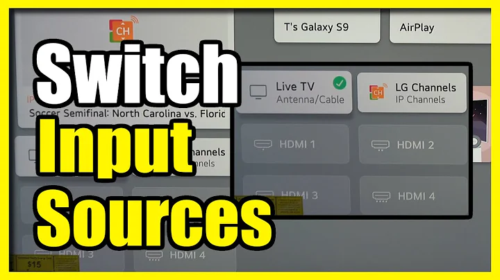 How to Switch to Different Input Sources on LG TV (Easy Tutorial)