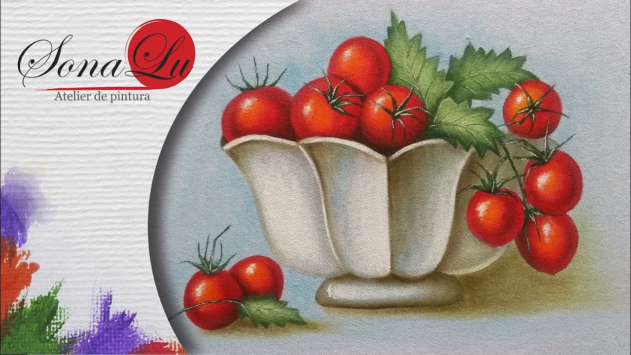 Aula 730 - Tomate Cereja no Pote em Pano de Prato