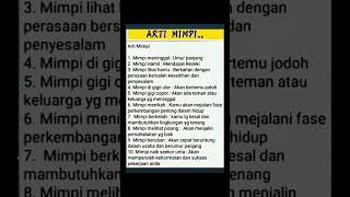 Arti Mimpi Dalam Islam, #islam #shorts #trending #motivasi #inspirasi #bisnis #sukses
