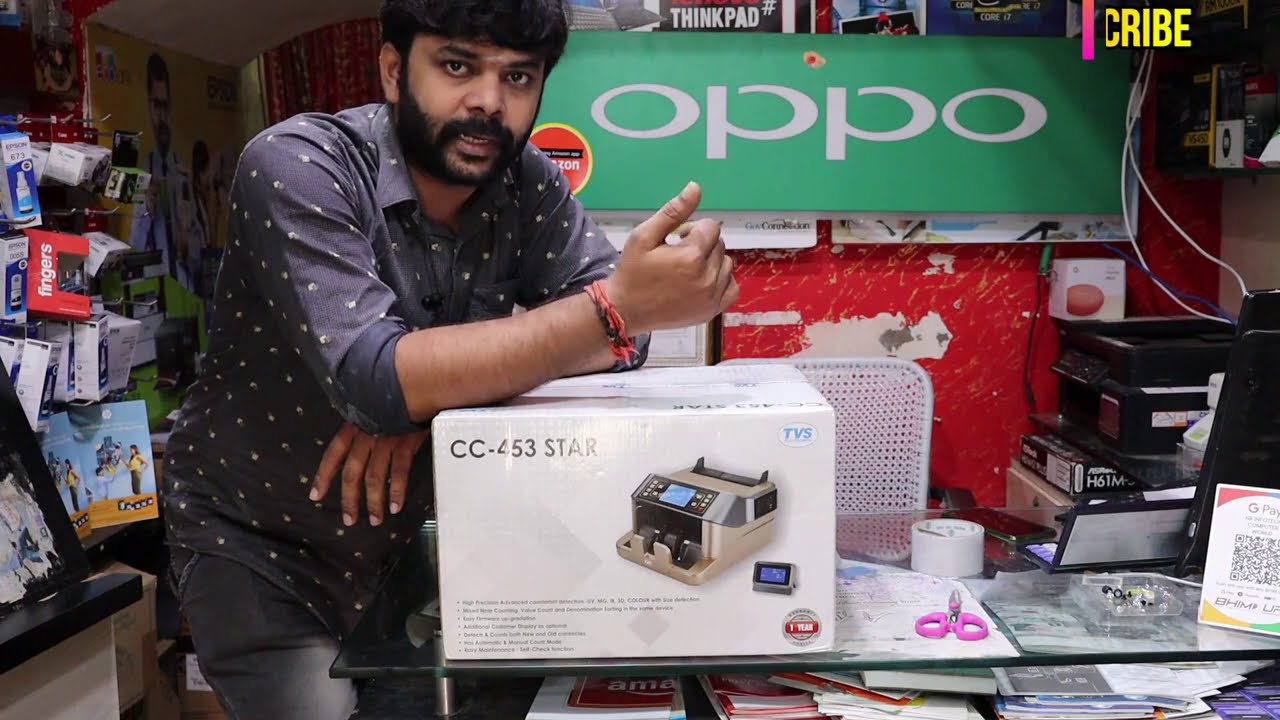 TVS VALUE CASH COUNTING MACHINE UNBOXING IN TAMIL