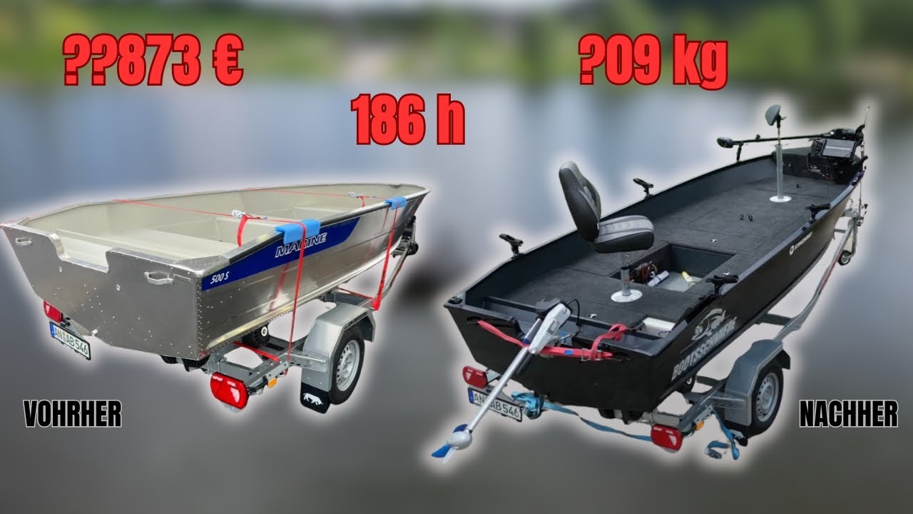 BASSBOOT Umbau! Zahlen, Daten, Fakten | BASSBOOT Umbau -Teil 10 - YouTube