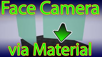 Face camera via Material (without Particle System)