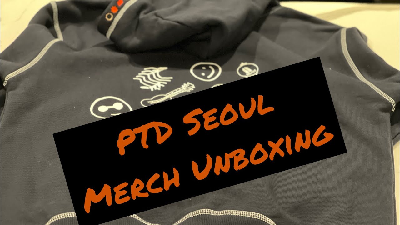 Permission to Dance Seoul Merch Unboxing