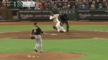 PIT@SF: Nunez belts his first homer for the Giants