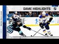 Blues @ Kraken 12/20 | NHL Highlights 2022