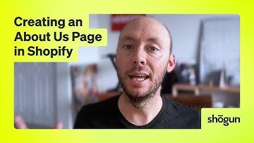 How to Create a Stunning About Us Page in Shopify (Fast)