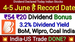 Coal India, Dividend Stocks Bonus Equity Share Buyback Anant Raj, Wipro, Ola India-US Stock Finshots