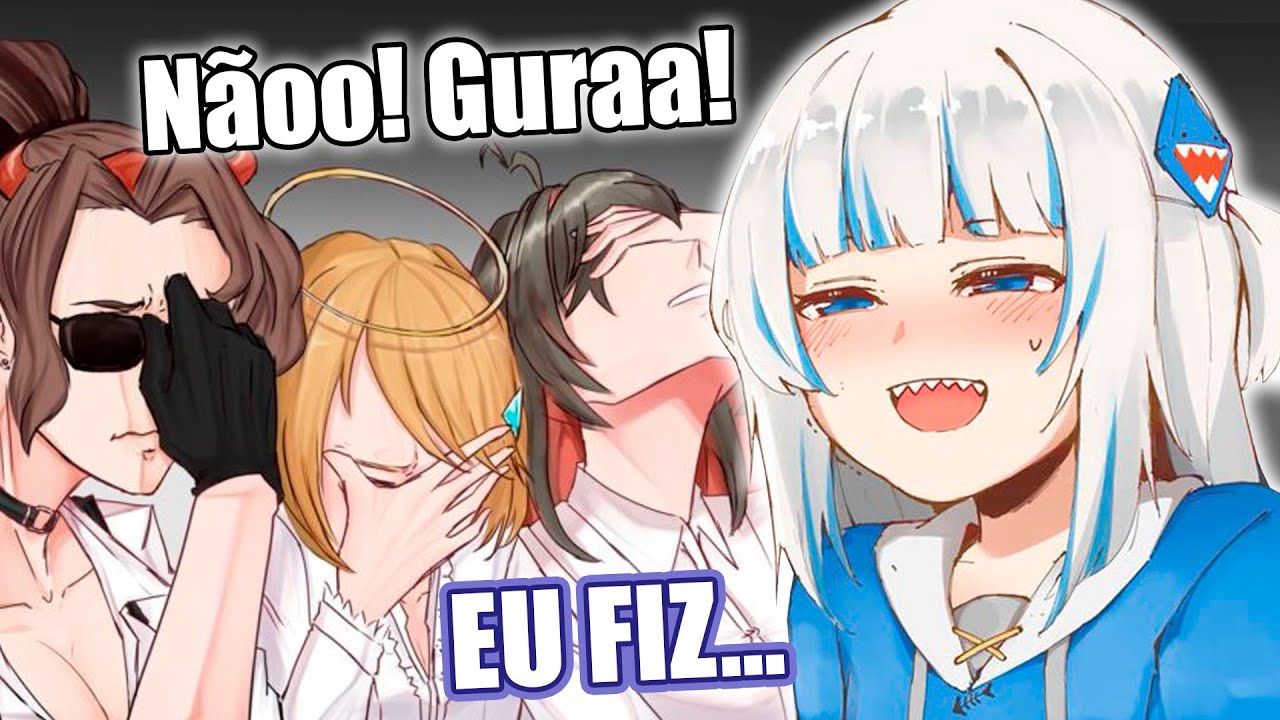 Gura faz algo que a administração da Hololive não queria mostrar | vtubers legendado