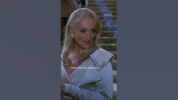 That line delivery by Streep. Mwah! 😘 😍