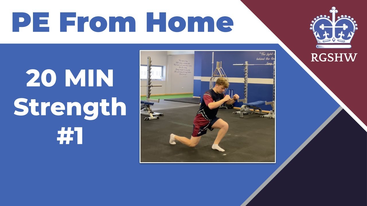 PE from Home - Strength Circuits #1 - YouTube