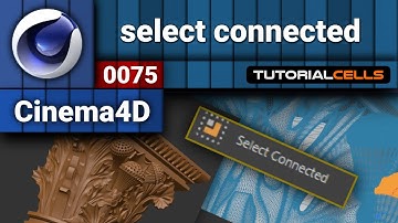 0075. select connected ( polygon , edges , points ) in cinema 4d