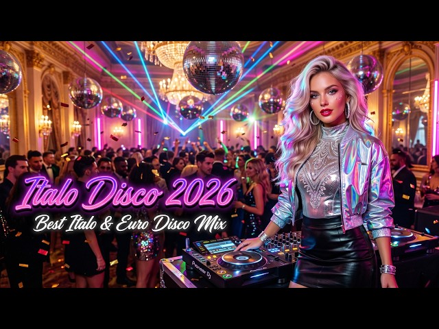 Italo Disco Synthwave Nights 2026 🌃 Retro Dance Mix for Electric
