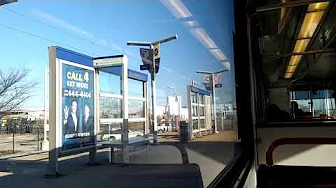Riding the Metrolink from Forest Park To Jackie Joner Kersee Ctr.