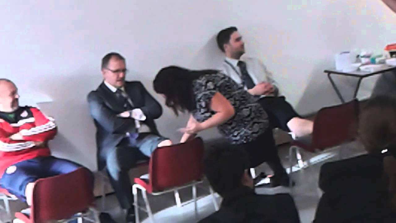 Teachers get their legs waxed for charity YouTube