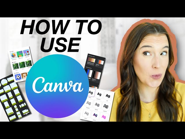 CANVA TUTORIAL FOR BEGINNERS 2024 (How to start using Canva step by step) class=