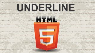 How to Underline Text in HTML