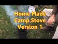 How to Make a Camping Stove