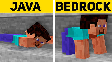 25 ШОКИРУЮЩИХ ОТЛИЧИЙ МАЙНКРАФТ БЕДРОК ОТ ДЖАВА!