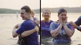 Sunset Lake Baptism Recap