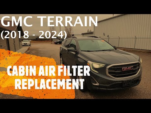 GMC Terrain – CABIN AIR FILTER REPLACEMENT / REMOVAL (2018 – 2024)