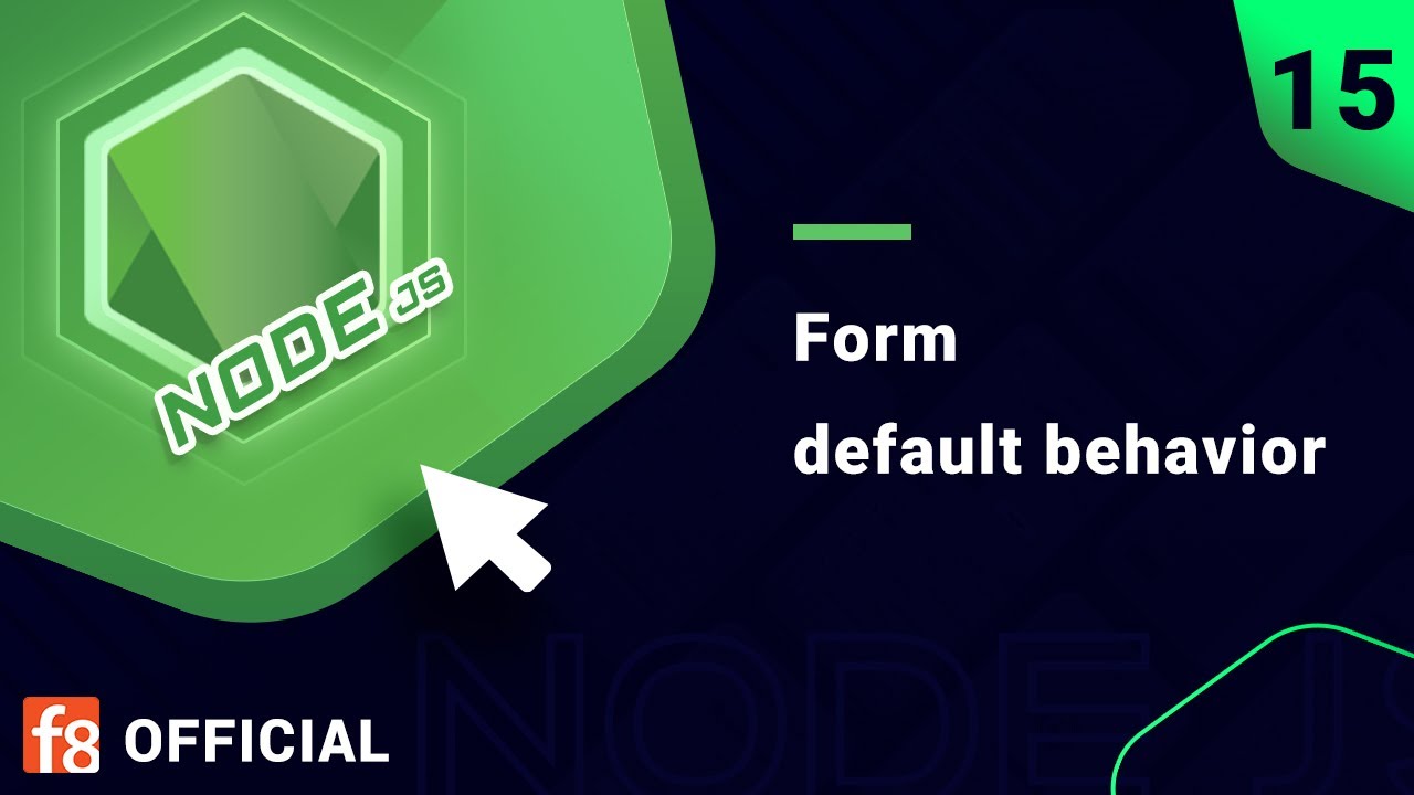 Form default behavior | Hành vi mặc định của Form trong HTML - YouTube