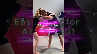 Easy Armbar Trick Anyone Can Learn 🔥 #shorts  #mma