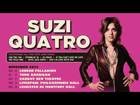 Suzi Quatro Uk Tour 2024