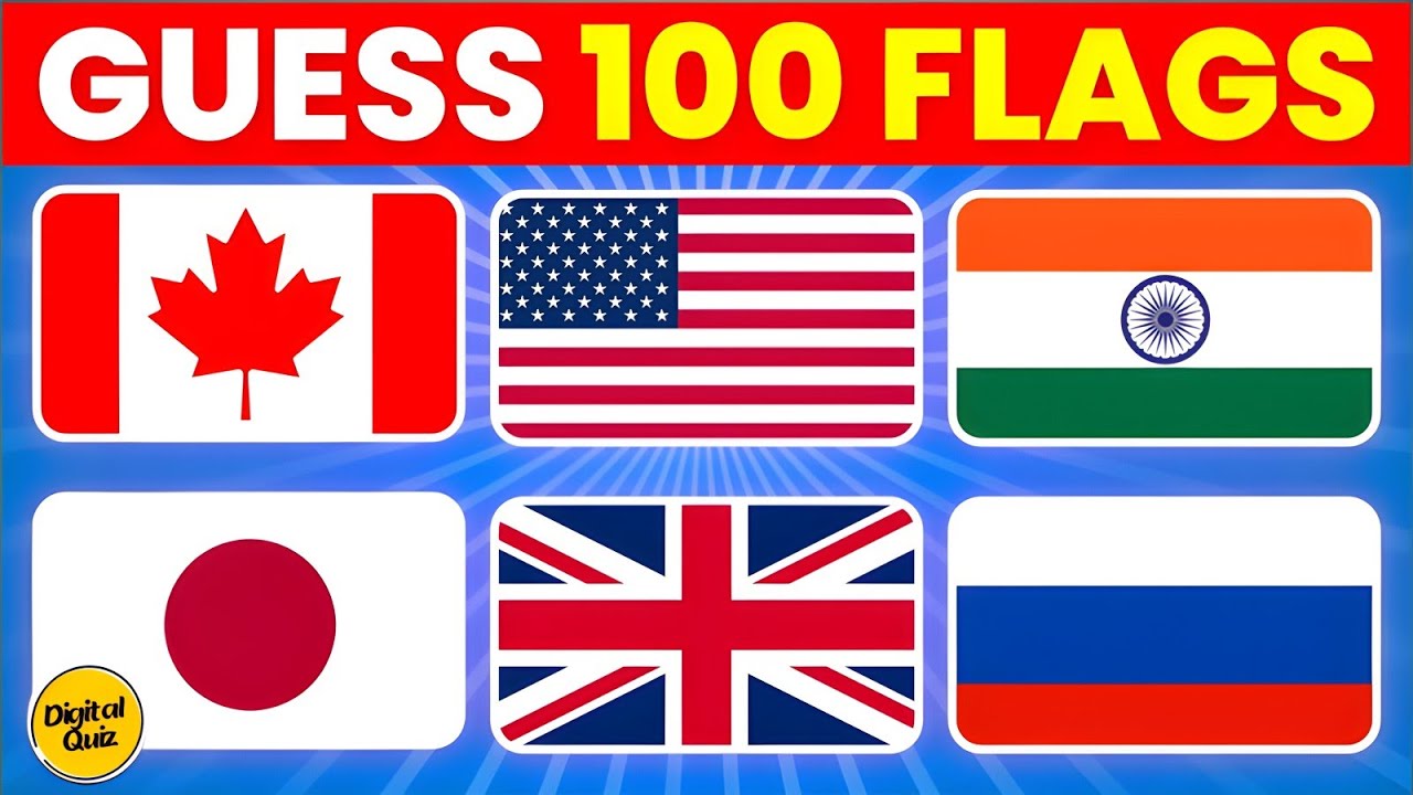 🌍 Guess 50 Country Flags in 15 Minutes! | Ultimate Flag Quiz Challenge ...