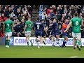 Johnson scores fantastic try after Russell intercept and pop pass! | Guinness Six Nations