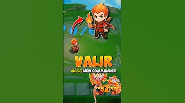 VALIR NEW COMMANDER in Magic Chess Go Go | MCGG update 🔥 #mcgg #shorts