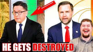 Smug loudmouth learns the HARD WAY why you don't interrupt JD Vance