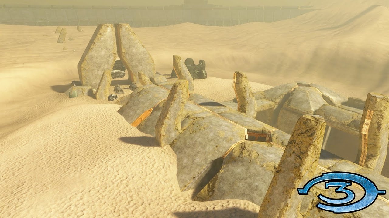 Halo 3 | Sandtrap - One Hour of Ambience