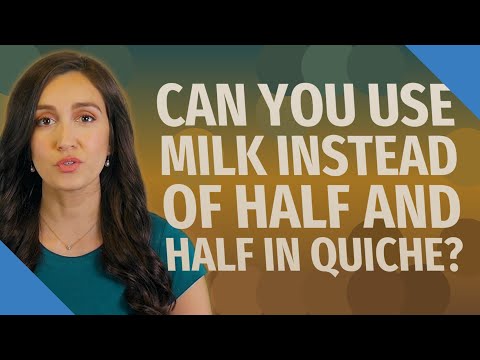 Can You Make Quiche With Half And Half