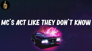 MC's Act Like They Don't Know (Lyrics) - KRS-One