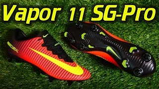 Nike Mercurial Vapor 11 SG-Pro (Spark Brilliance Pack) - Review + On Feet -  YouTube